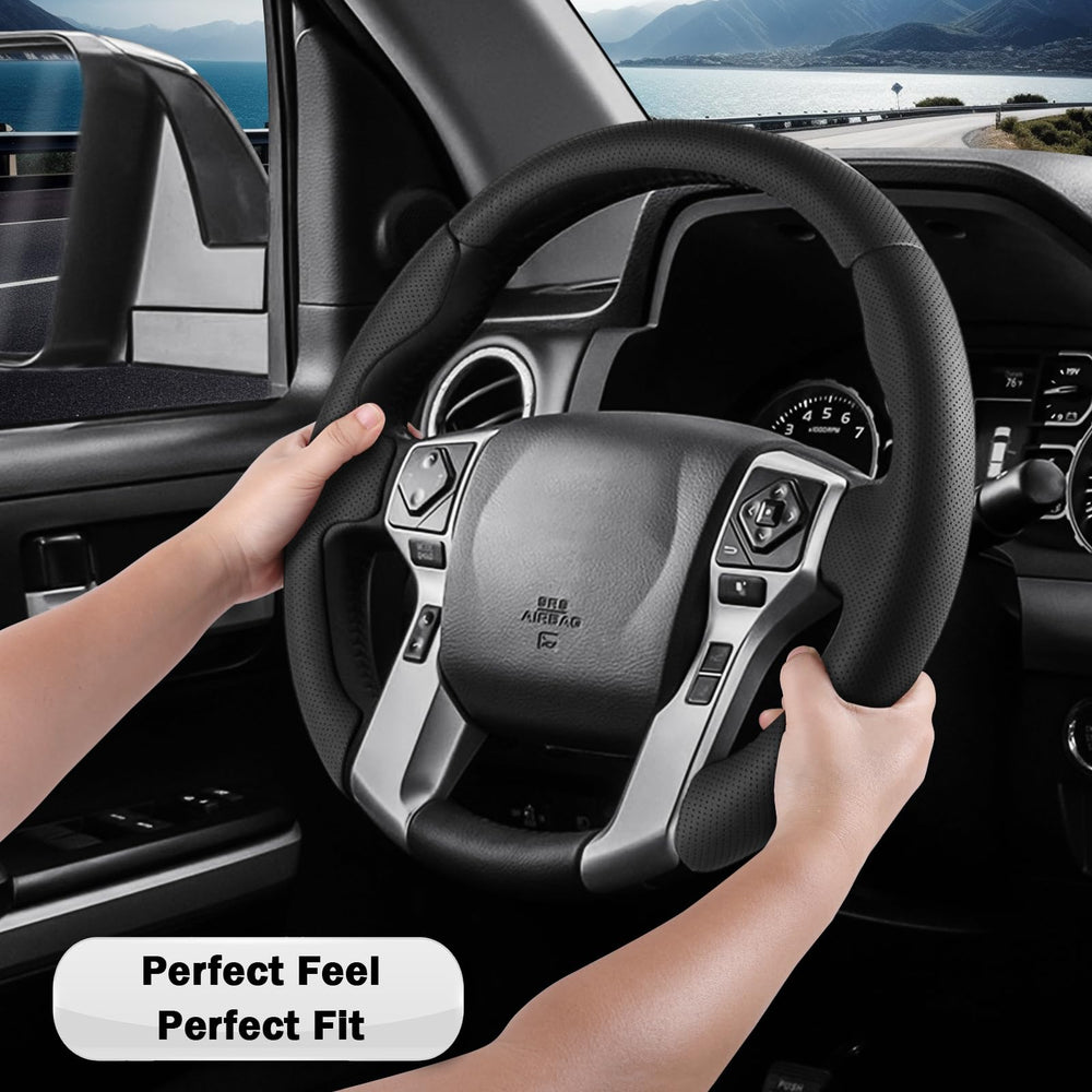 Easy installation demonstration highlights quick, tool-free fit.