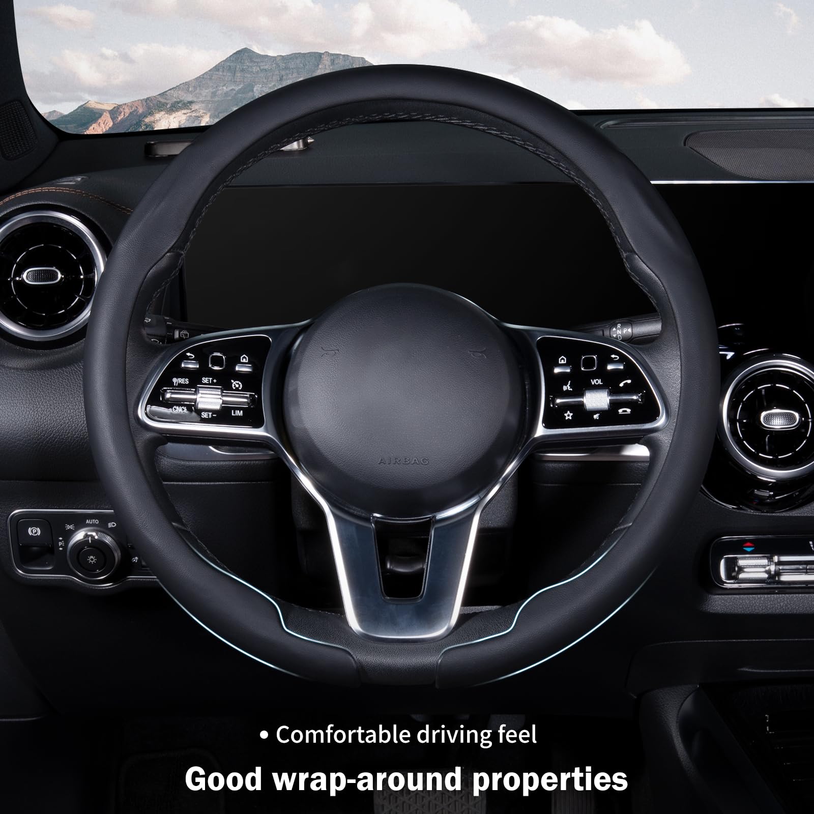 Aotoyou universal clip-on cover fits 14.5–15 inch wheels for many vehicle types.