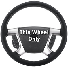 Aotoyou steering wheel cover for Chevy Silverado 1500 enhances grip and control.