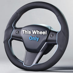 Aotoyou steering wheel cover model 3/y fitment for a snug grip and authentic look.