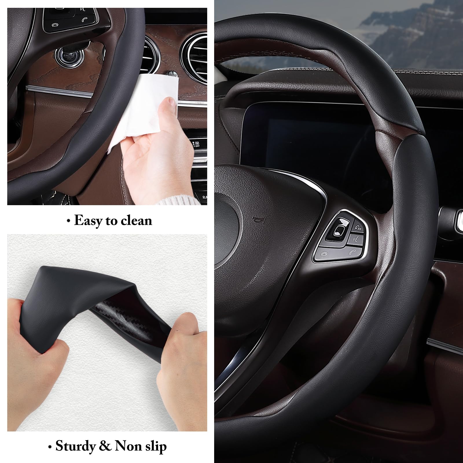 Aotoyou universal fit for 14.5–15 inch wheels enhances compatibility.