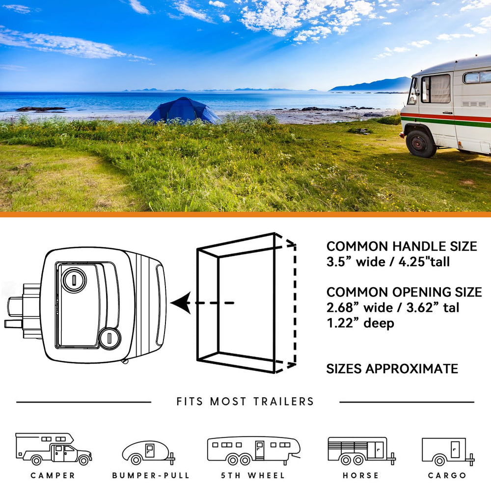 AOTWSEN cast zinc lock body during travel demonstrates vibration resistance.