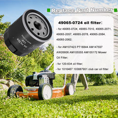 Aouton 49065-0724 oil filter body close-up, thick metal housing shown