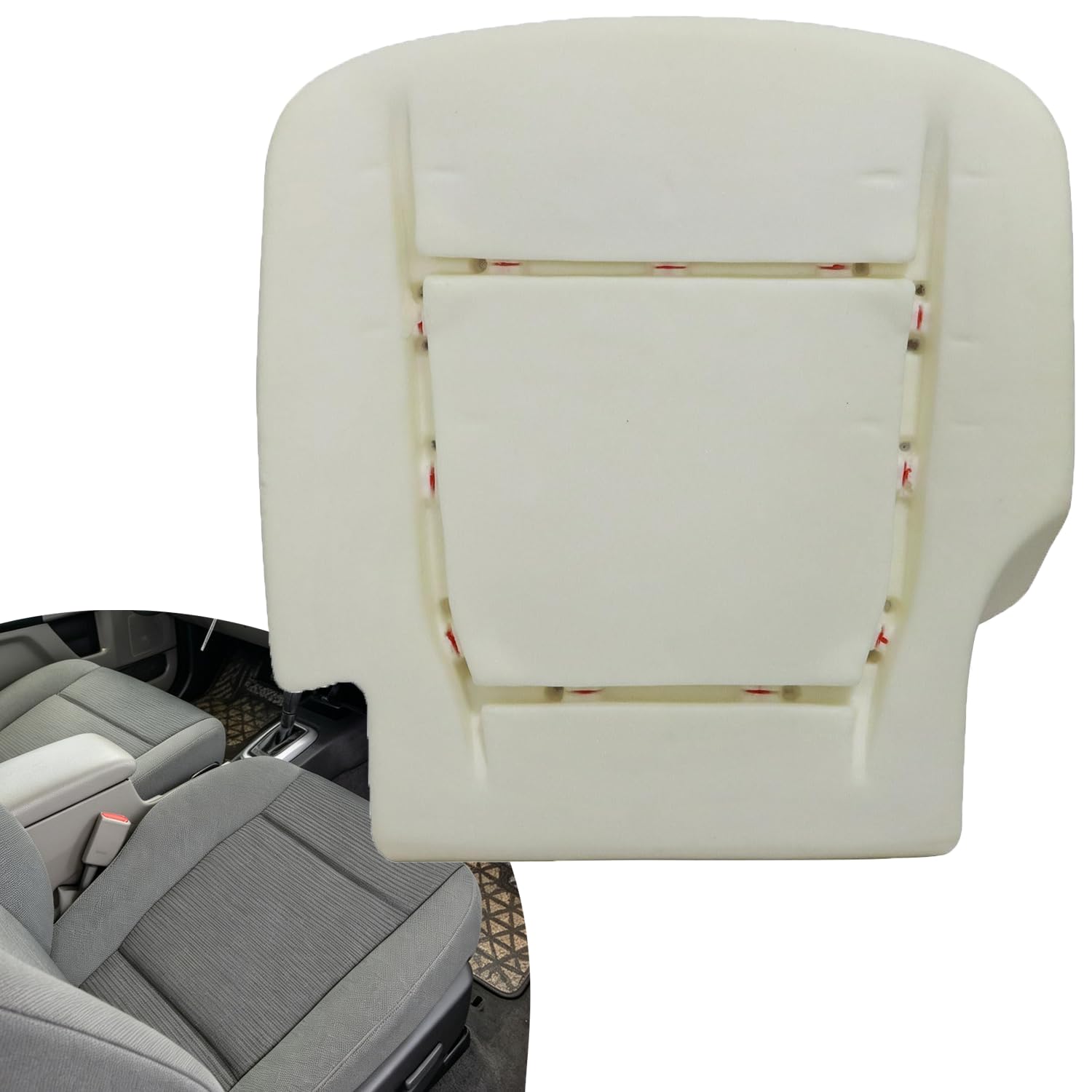 AOUTTUOA driver-side bottom seat cushion detail improves long-drive comfort