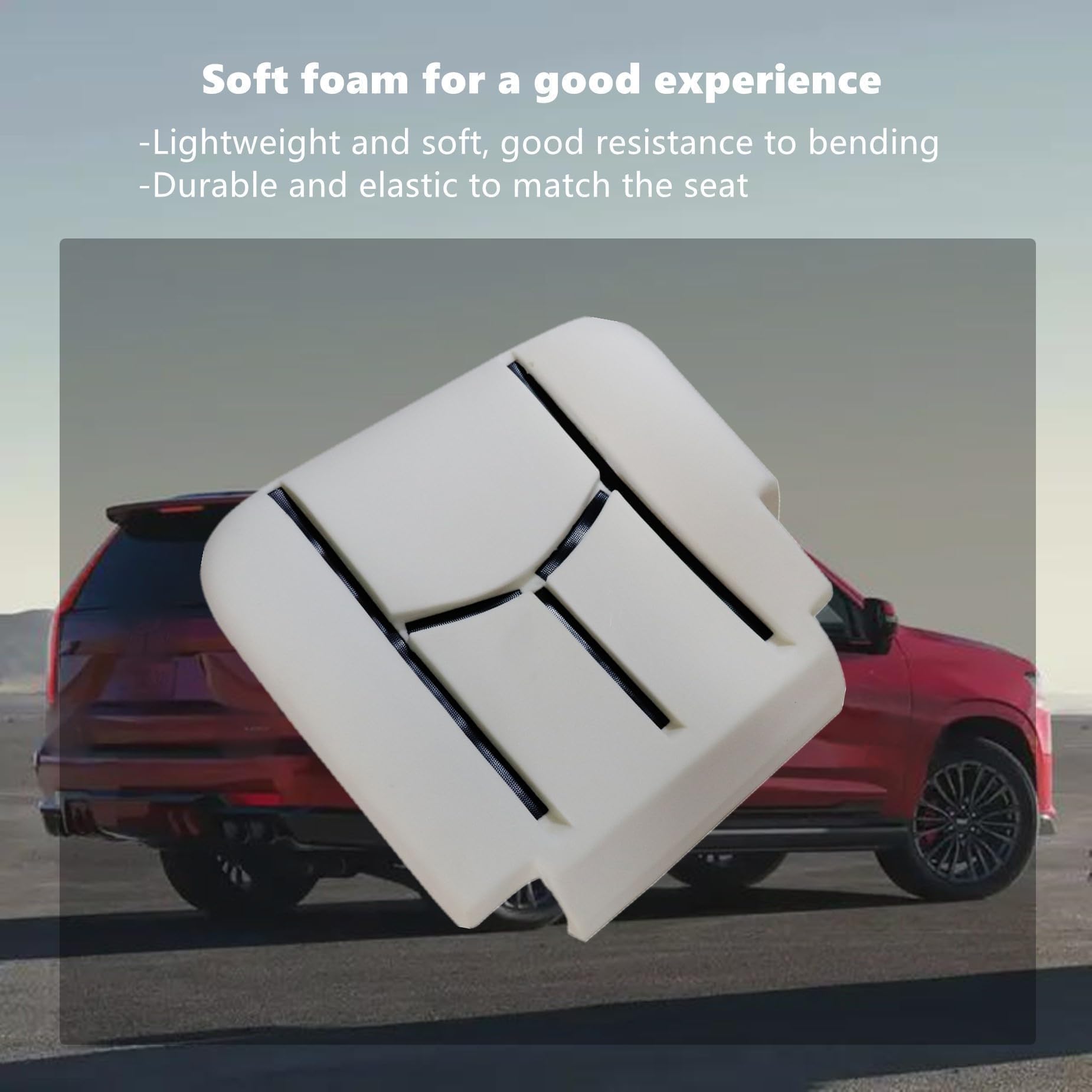AOUTTUOA seat foam cushion fitment 2003–2007 demonstrates precise compatibility for Silverado/Sierra