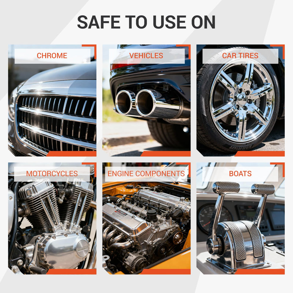 AOVSTOXIC Wheel Polish Kit enhancing rims with durable shine