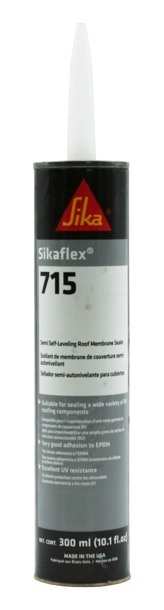 AP Products Sikaflex 715 bottle sealant for RV roofs, flexible and UV resistant