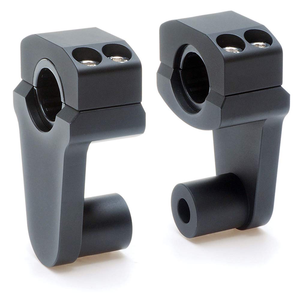 APE RACING pivoting handlebar risers close-up shows billet aluminum construction for durability