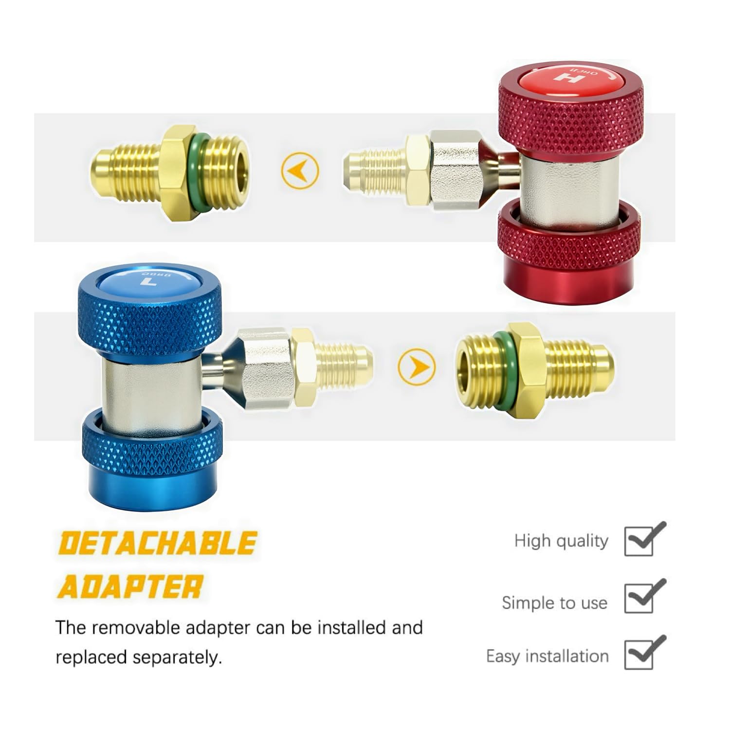 Apeixoto five-ball coupler enables precise refrigerant flow control