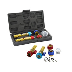 Apeixoto valve core remover tool for R134a and R1234YF enabling quick auto repair.