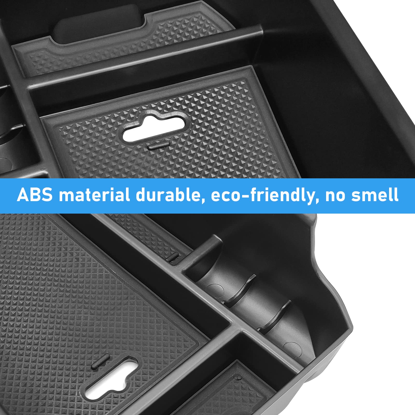 APESER matte black finish matches interiors and resists wear.