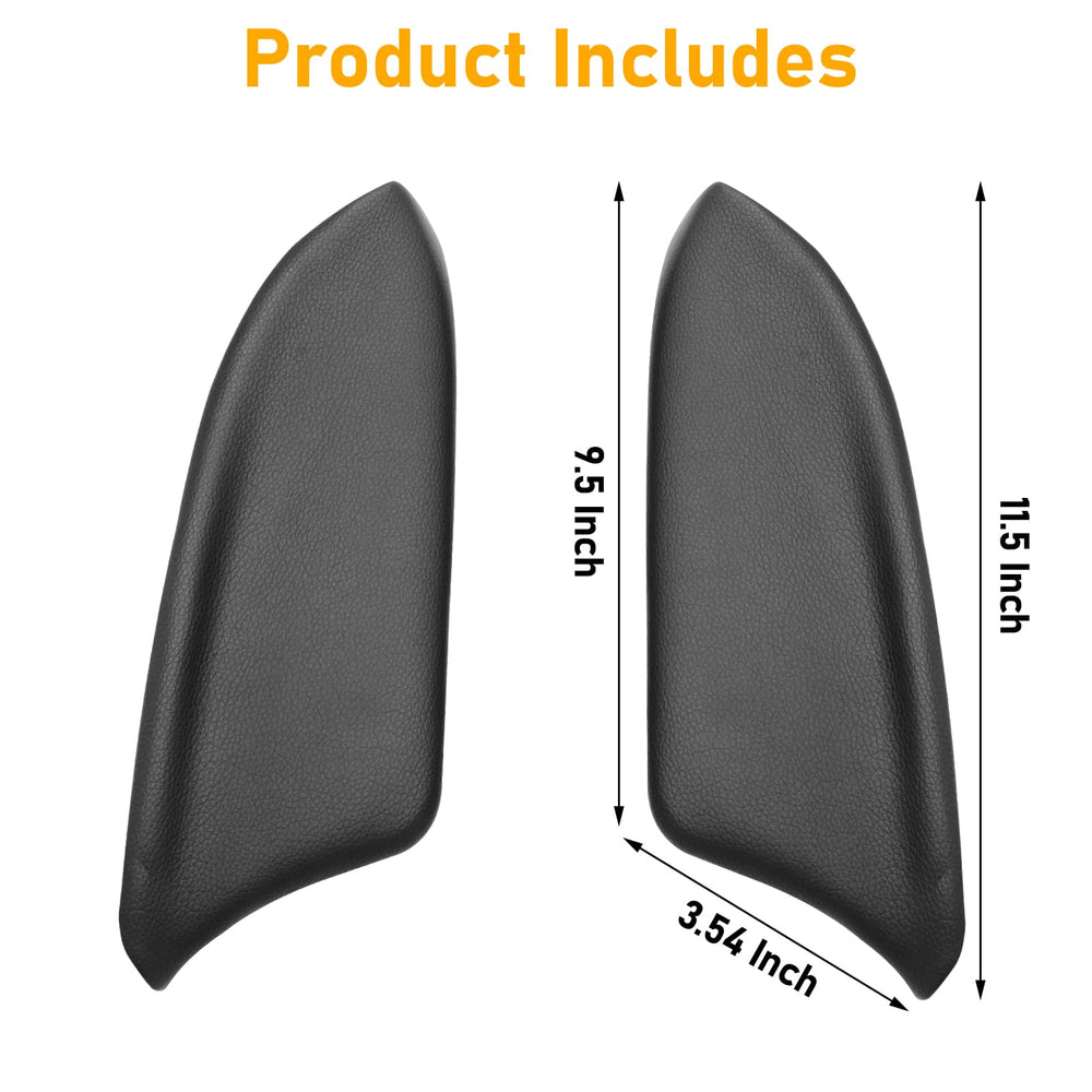 APESER packaging includes two front door armrest covers.