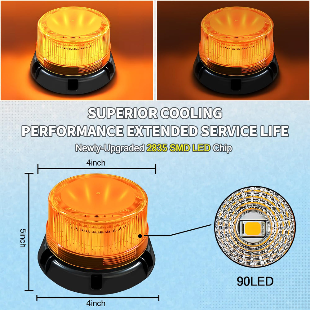 ApexCore strobe with USB fast-charge for rapid recharging.