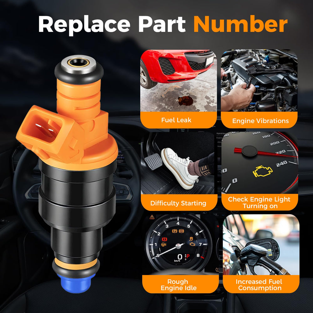 Apexdrive Ford-Lincoln-Mercury compatible injectors fit many models.