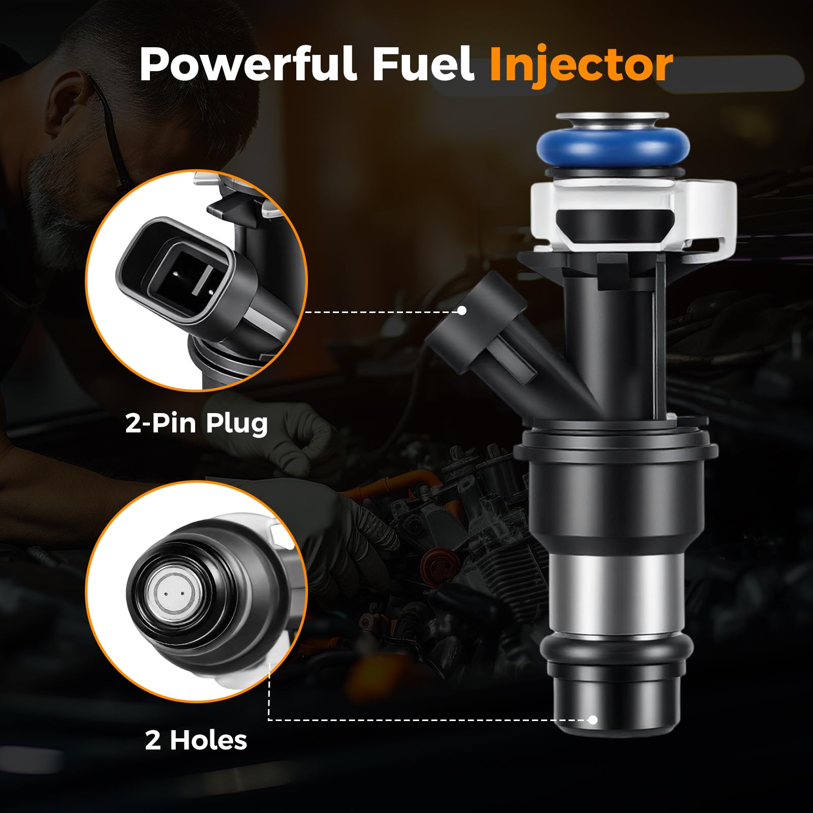 Apexdrive precision-engineered nozzles ensure even spray patterns across cylinders.