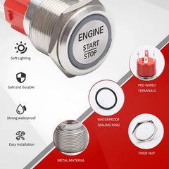 APIELE waterproof metal body ensures durability in wet conditions.
