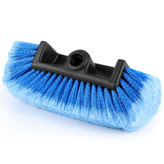 APIFRSUAK 10-inch car wash brush head in blue with soft bristles for gentle cleaning.