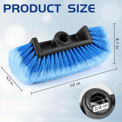 APIFRSUAK full-coverage bristles reach wheel arches and mirrors for thorough cleaning.