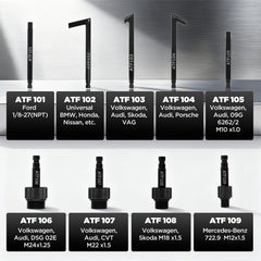 APOWFIX ATF adapter with quick-connect coupler ensures secure, leak-free connections.