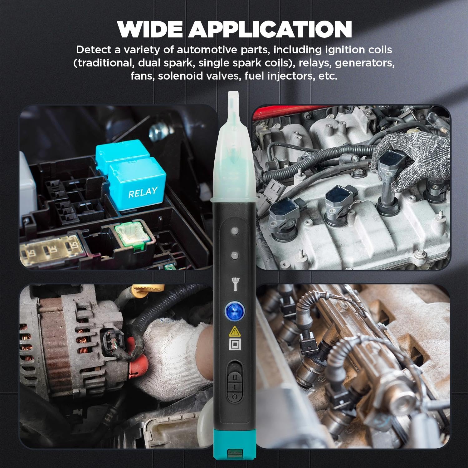 APOWFIX buzzer alerts provide immediate audible confirmation during tests.