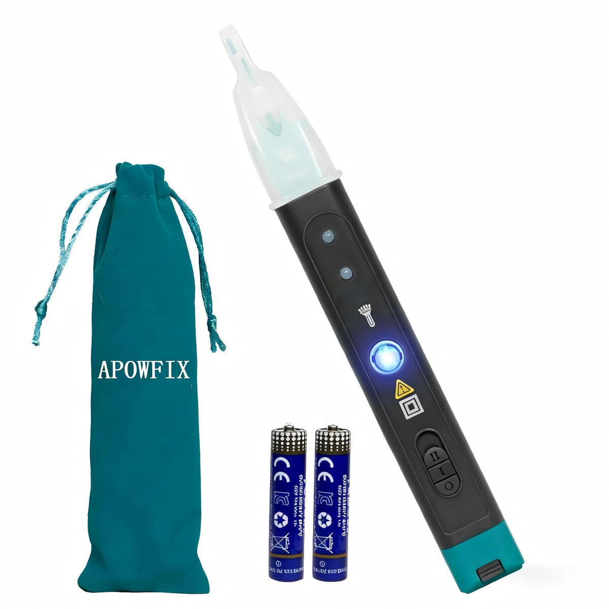 APOWFIX ignition coil tester pen with LED feedback enables quick on-the-go diagnostics.