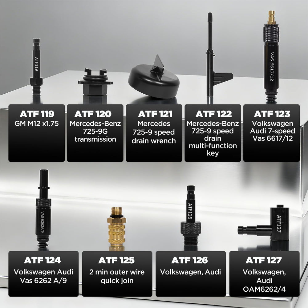 APOWFIX laser-engraved adapter numbers help identify fit quickly.