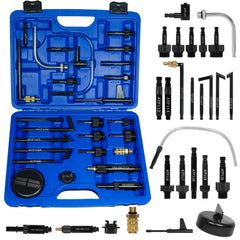 APOWFIX transmission fluid fill adapter kit 27pcs enables versatile vehicle compatibility and easy access to ports.