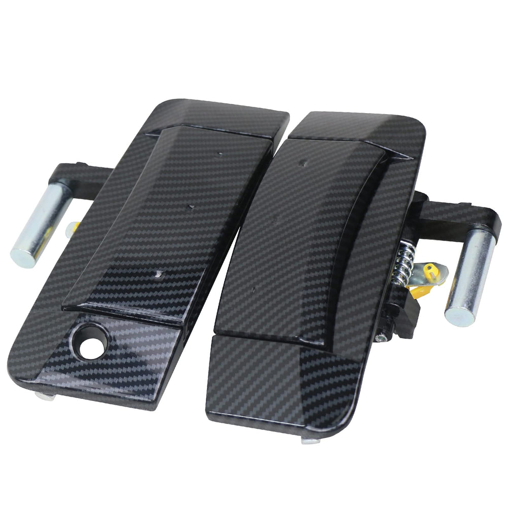 APPERFiT 350Z carbon fiber door handle left side, OEM-style replacement.