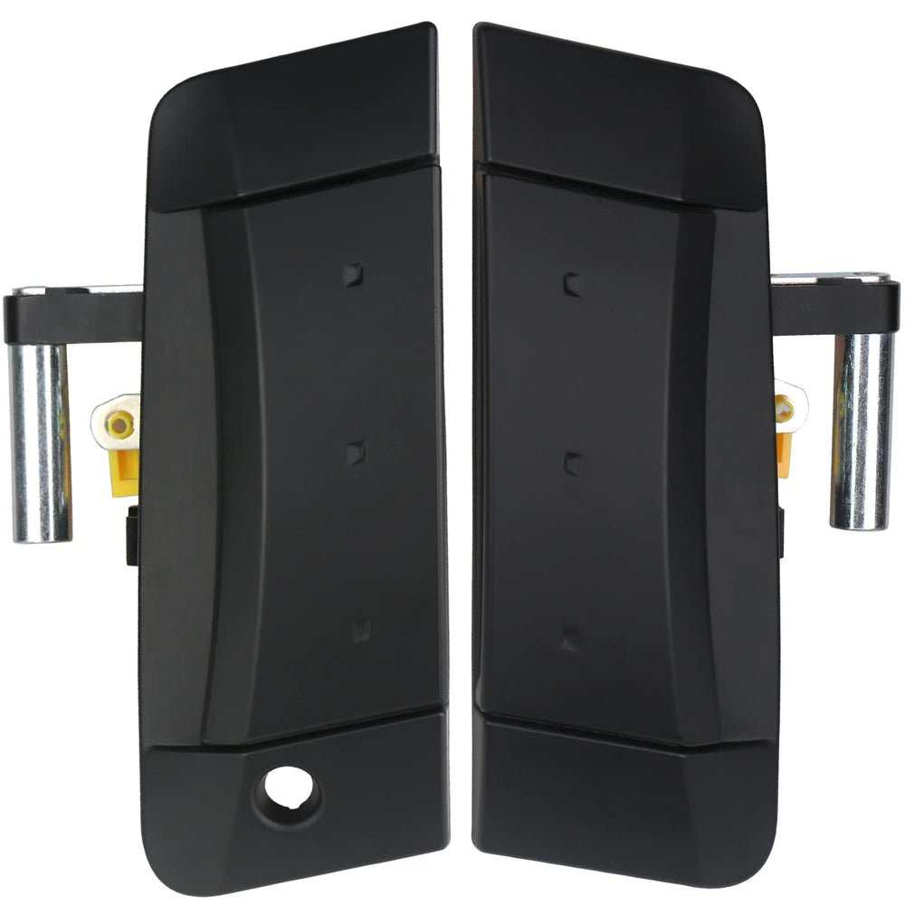 APPERFiT 350Z left driver door handle in matte black for replacement