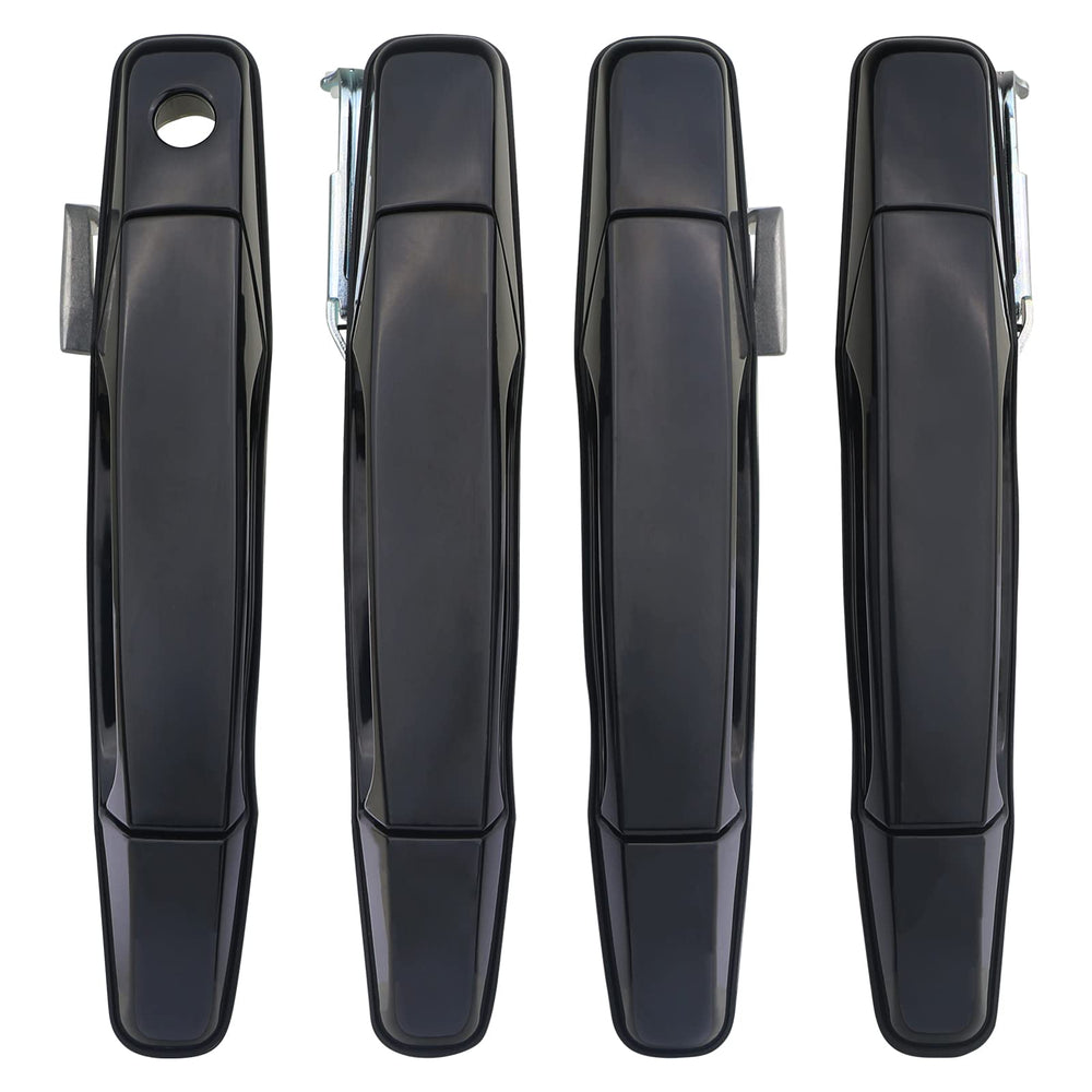 APPERFiT black exterior handle assembly for primed or painted finish