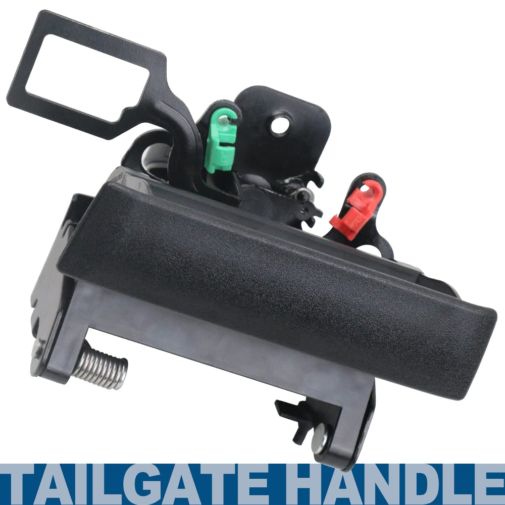 APPERFiT black finish tailgate handle blends with truck aesthetics