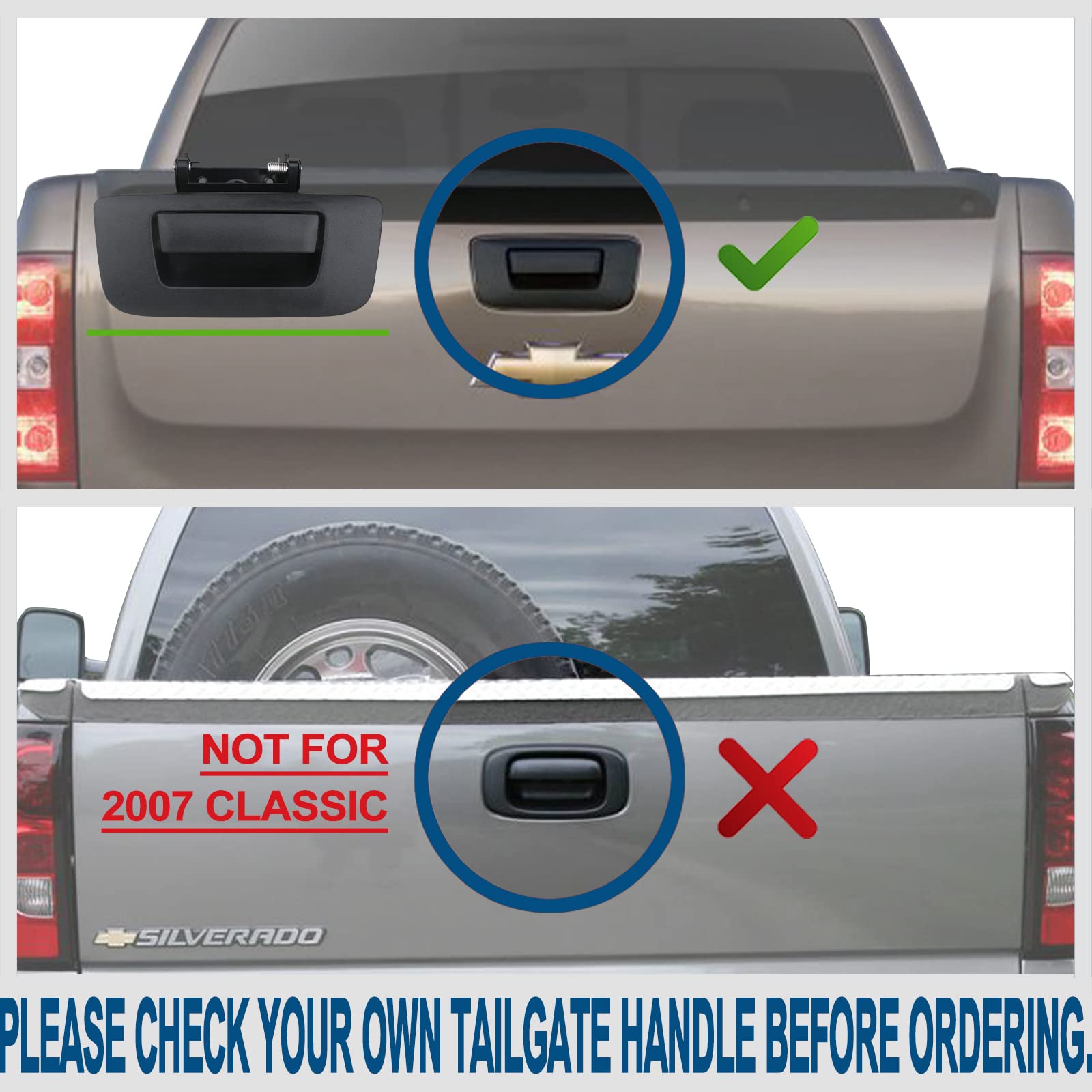 APPERFiT warranty-backed tailgate hardware; 1-year protection for replacement parts.