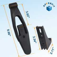 APPERFiT two-pack provides a ready replacement set for both sides of the hood.