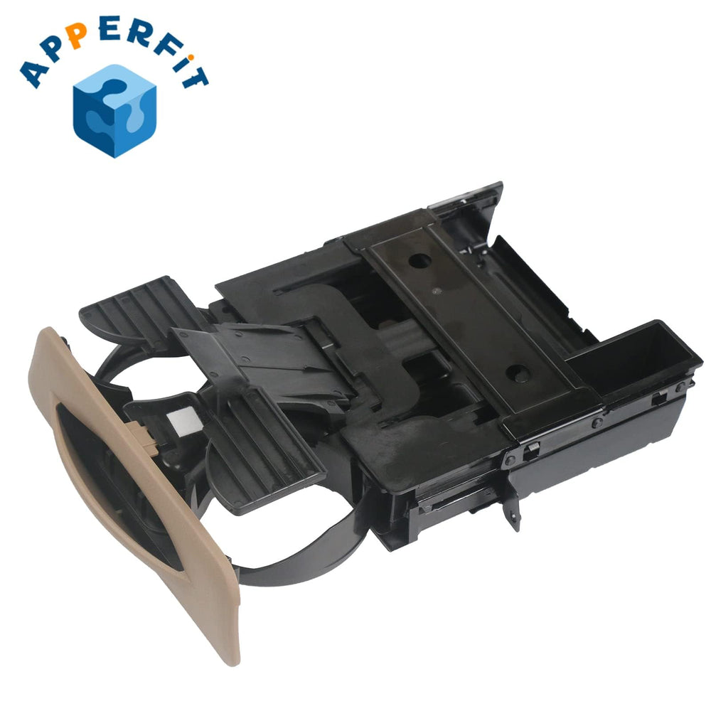 APPERFiT brown dash cupholder assembly blends with interior.