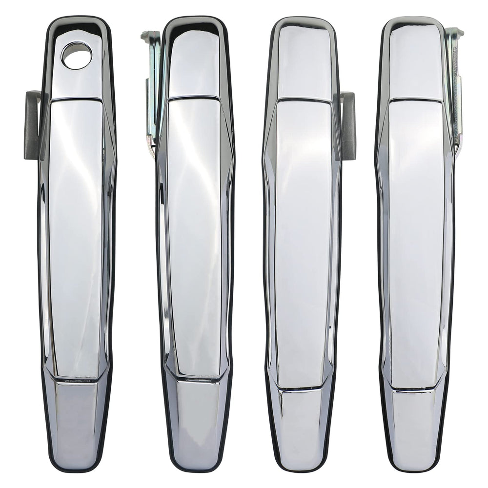 APPERFiT Cadillac Escalade chrome door handle, replacement part with durable chrome finish.