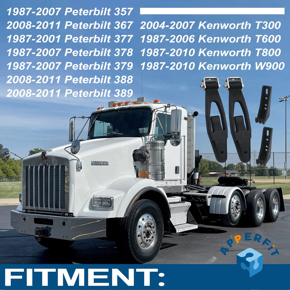 APPERFiT catch bracket kit included keeps the latch aligned and easy to inspect.