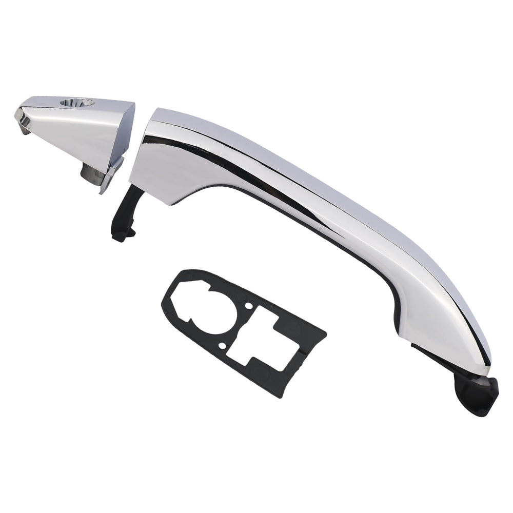 Chrome exterior handle compatible with Silverado and Sierra models.