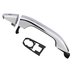 Chrome exterior handle compatible with Silverado and Sierra models.