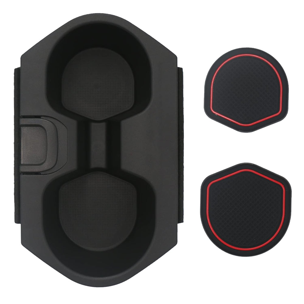 APPERFiT Civic cupholder insert with two sizes for a snug center-console fit and organized space