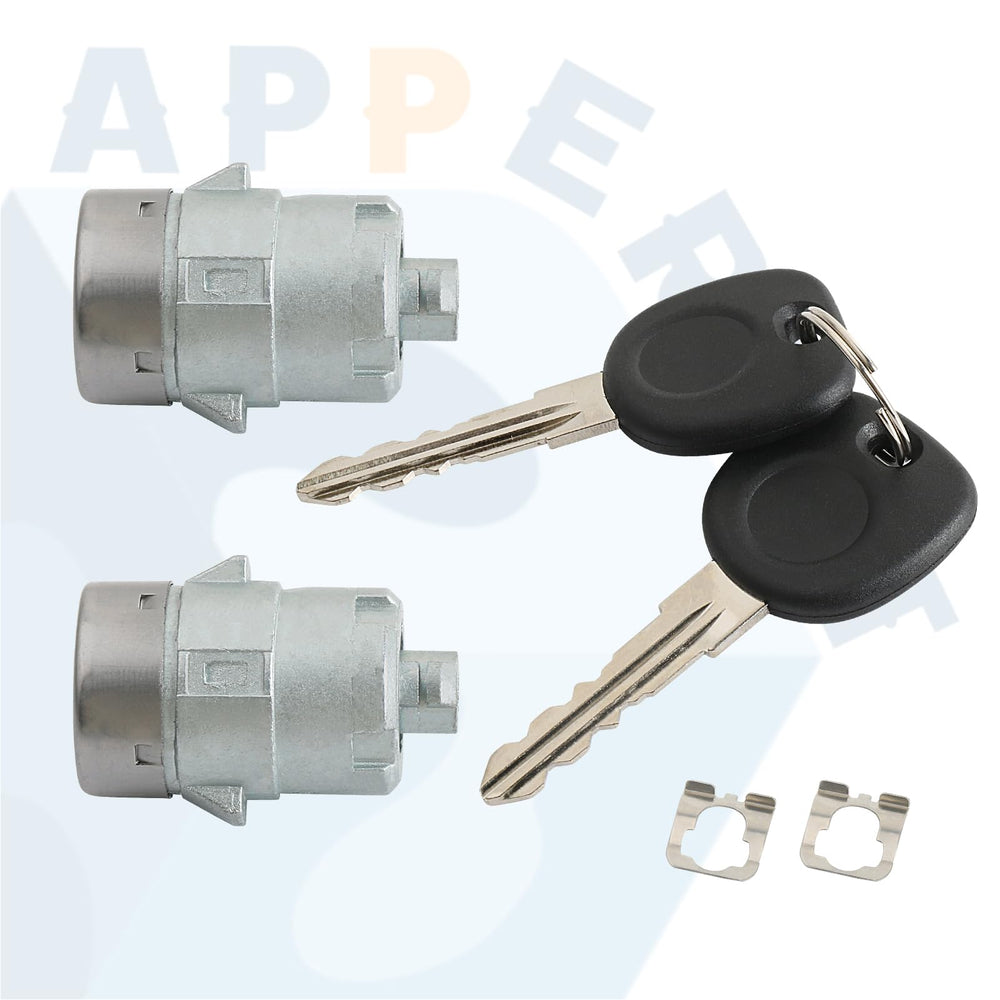 APPERFiT door keys set with two copies for convenient replacement.
