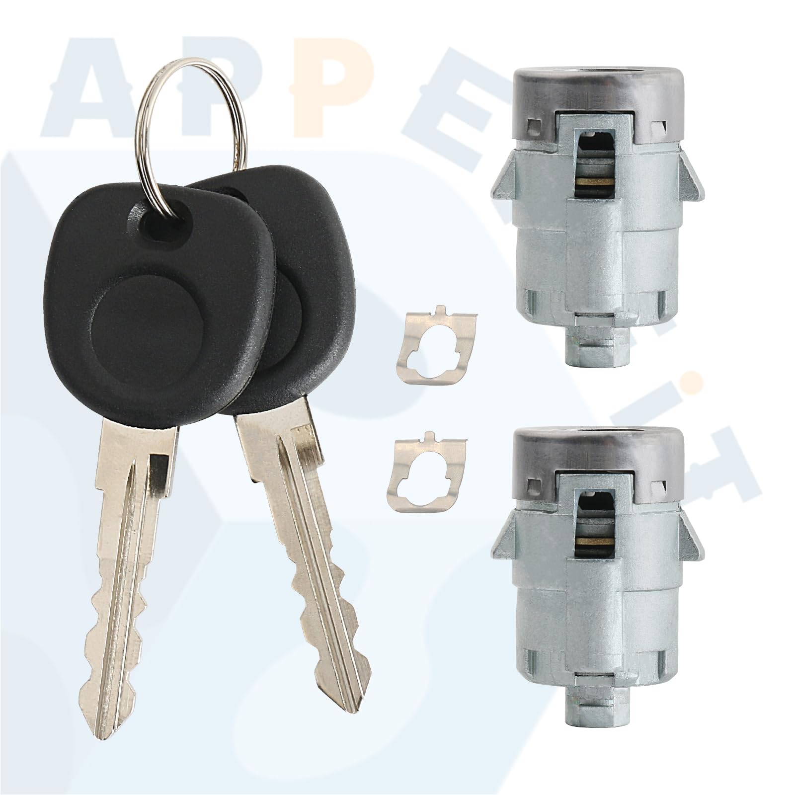 APPERFiT door lock cylinder on the front-right door handle; seamless replacement for classic GM trucks.