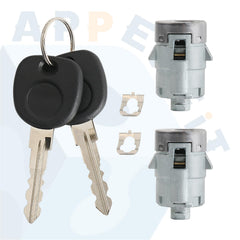 APPERFiT door lock cylinder on the front-right door handle; seamless replacement for classic GM trucks.