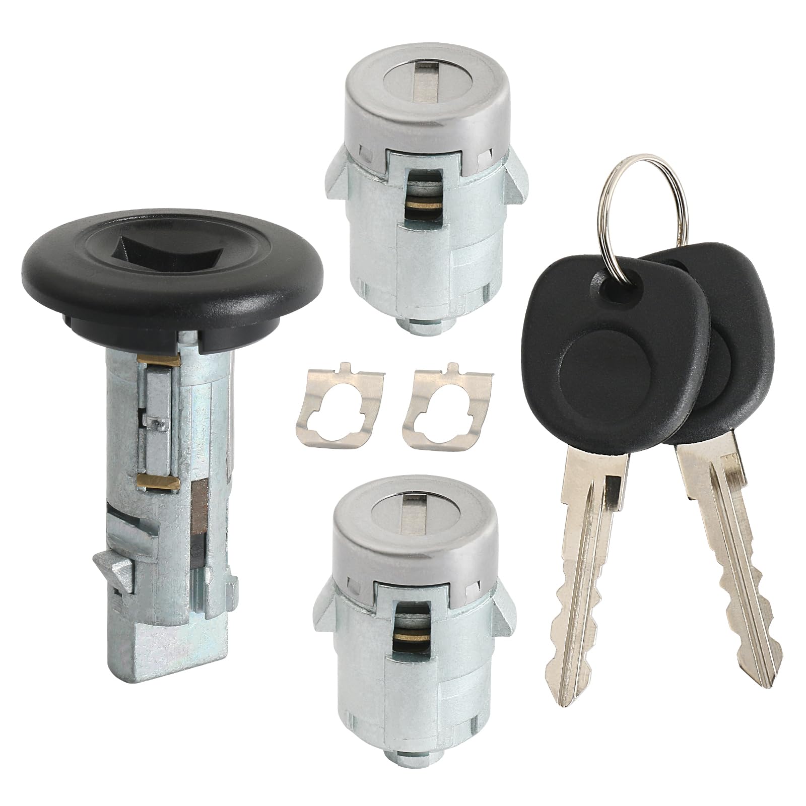 APPERFiT door lock cylinder left front door for Silverado, reliable replacement.