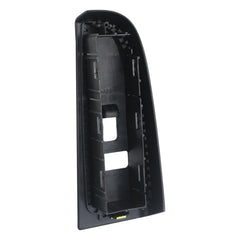 APPERFiT door panel bezel closeup in dark pewter reveals premium finish.