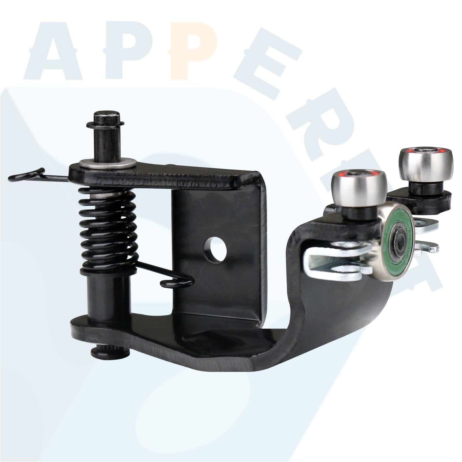 Durable metal bearings in APPERFiT roller provide long‑lasting support for the Odyssey driver‑side door.