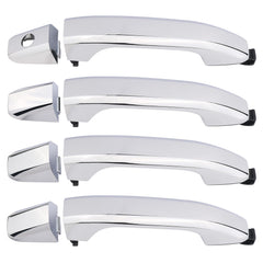 APPERFiT exterior chrome door handle, front-left, with precise fit and durable finish.