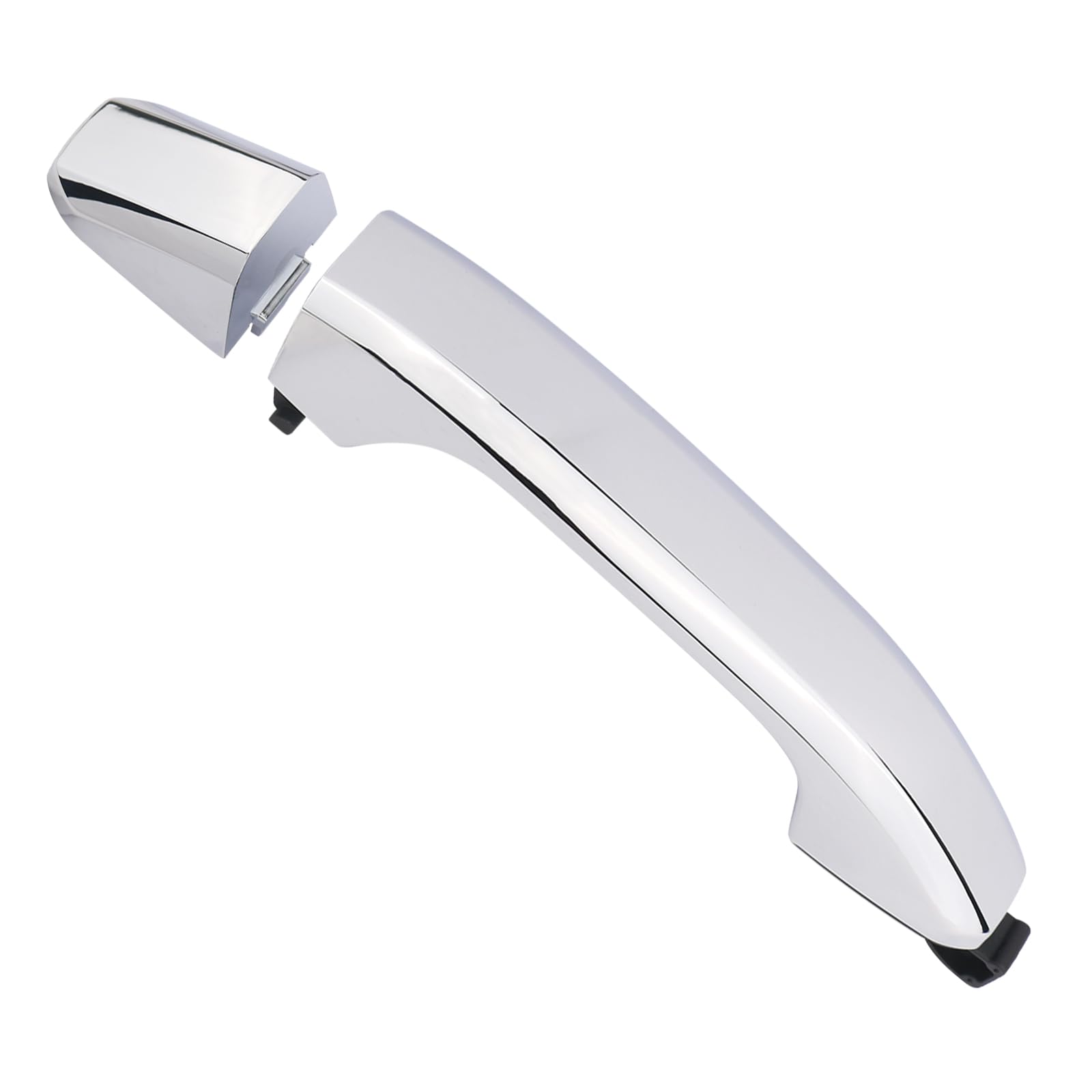 APPERFiT exterior door handle chrome for rear left side, durable replacement.