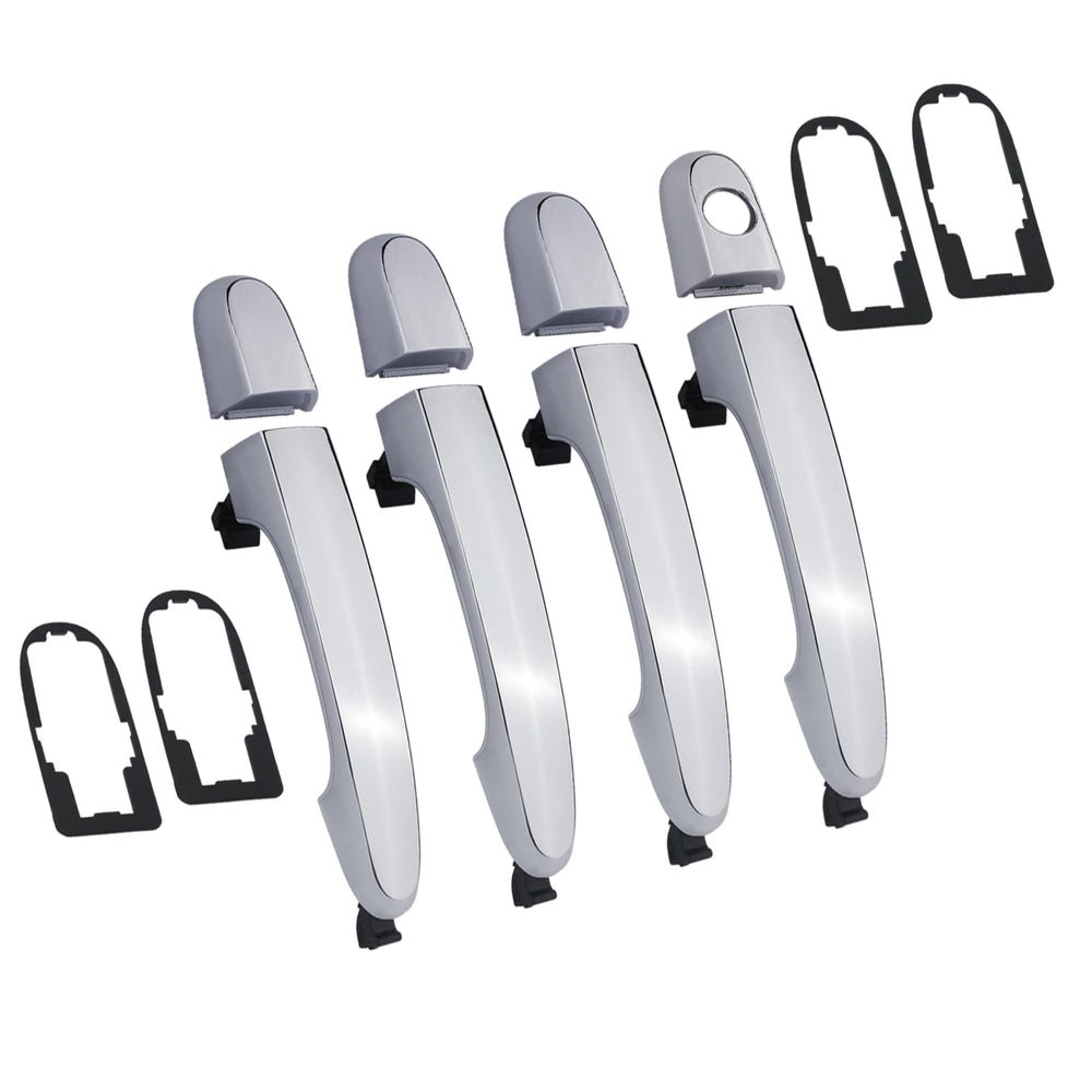 APPERFiT exterior chrome door handle for front left, durable replacement for Kia Sorento.