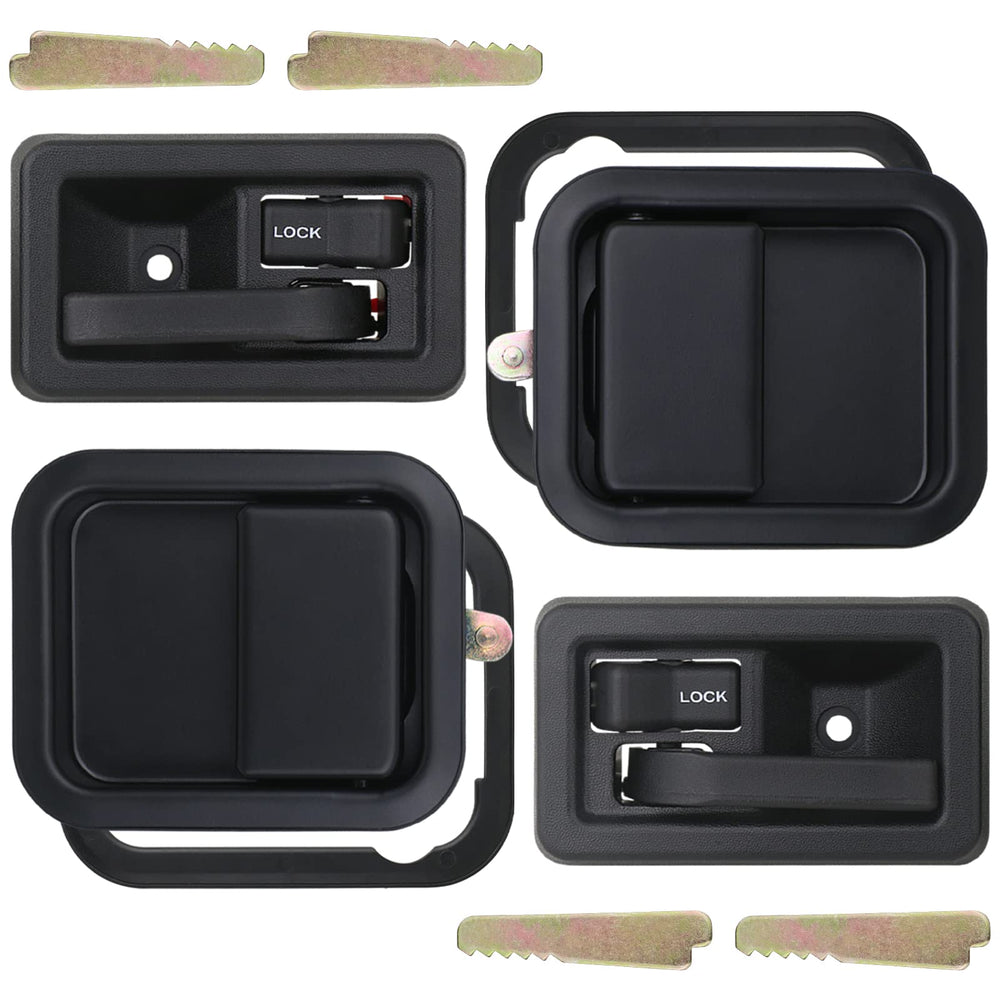 APPERFiT exterior door handle for Jeep Wrangler provides OEM-like fit and durable finish.