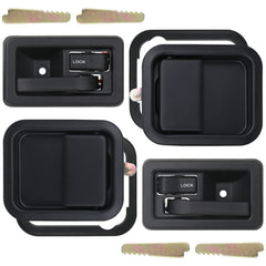APPERFiT exterior door handle for Jeep Wrangler provides OEM-like fit and durable finish.